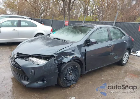 2017 Toyota Corolla Le z USA, uszkodzony, nr VIN 2T1BURHE4HC851091